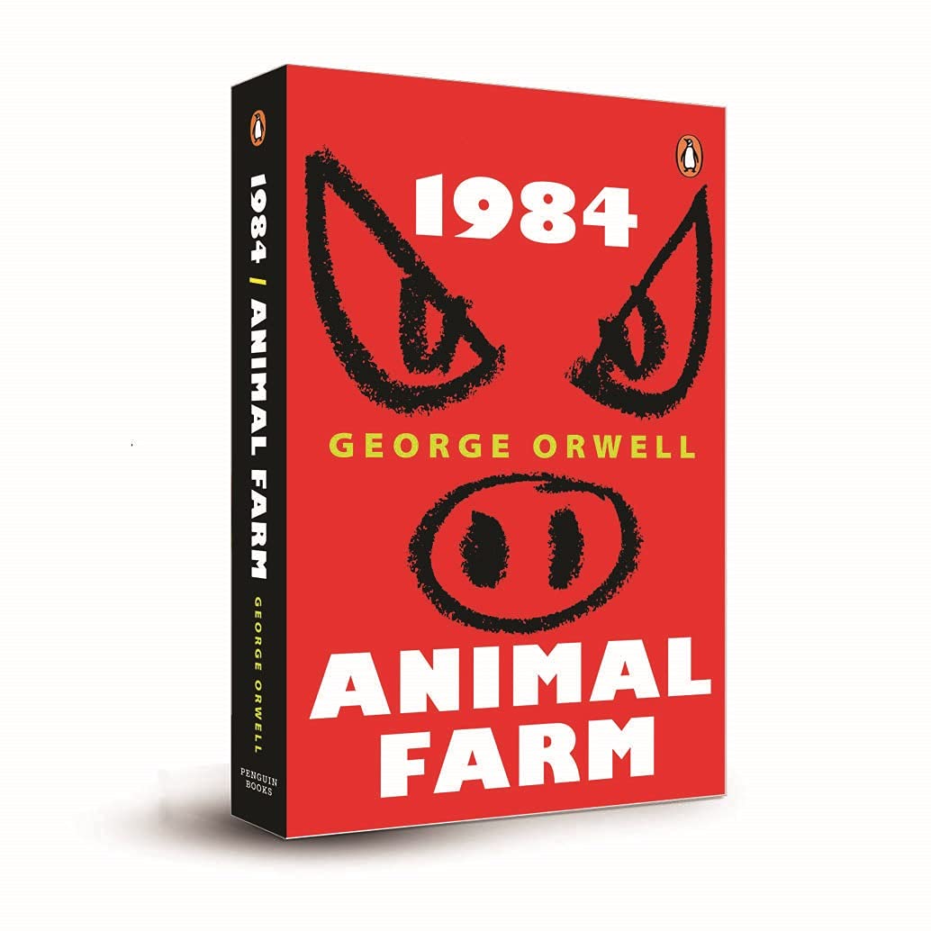 1984 & Animal Farm (Premium Paperback, Penguin India) by George Orwell |  Odyssey Bookshop